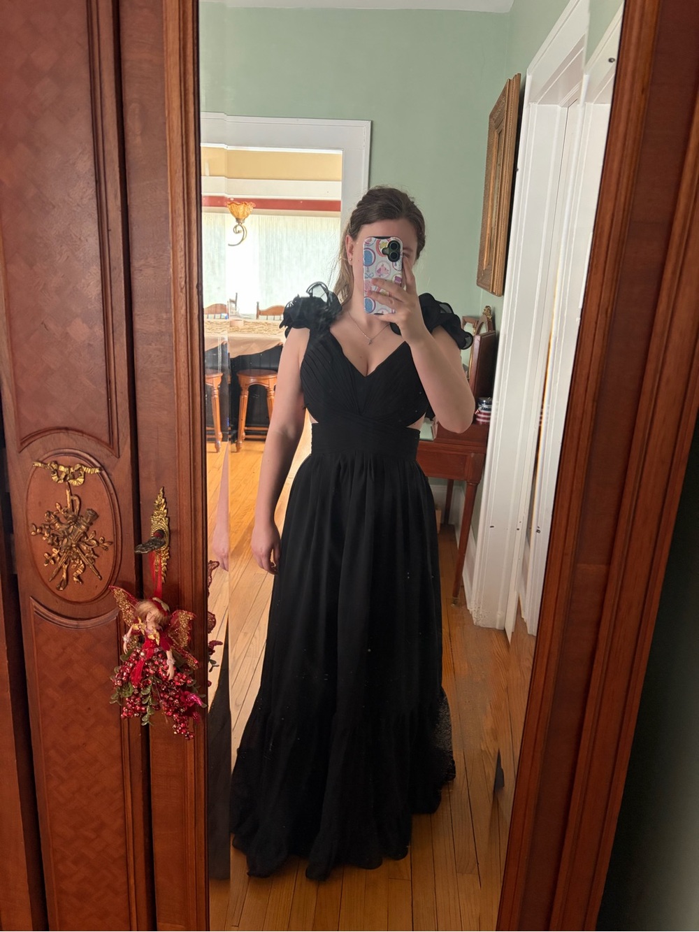 black gown!